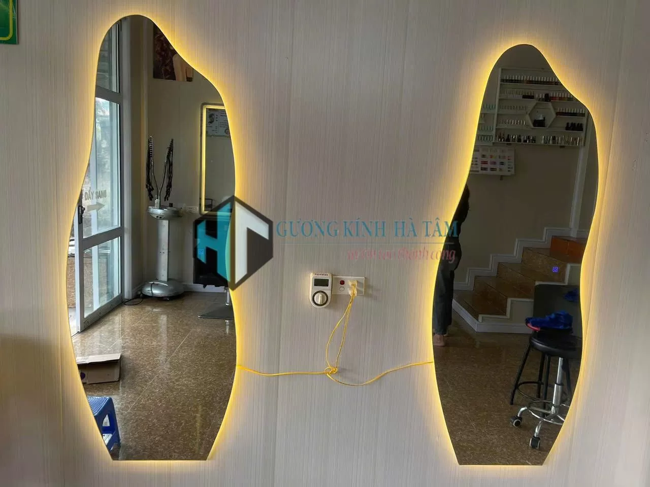Gương soi toàn thân LED - cắt theo yêu cầu